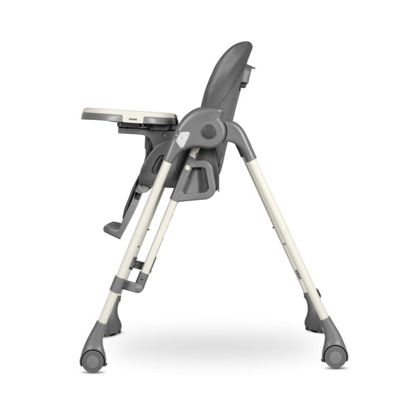 Шезлонг Lionelo Laurice Grey Stone Стільчик для годування з функцією гойдалки