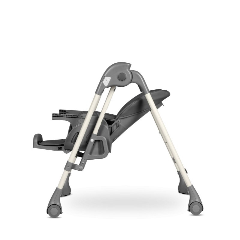 Шезлонг Lionelo Laurice Grey Stone Стільчик для годування з функцією гойдалки