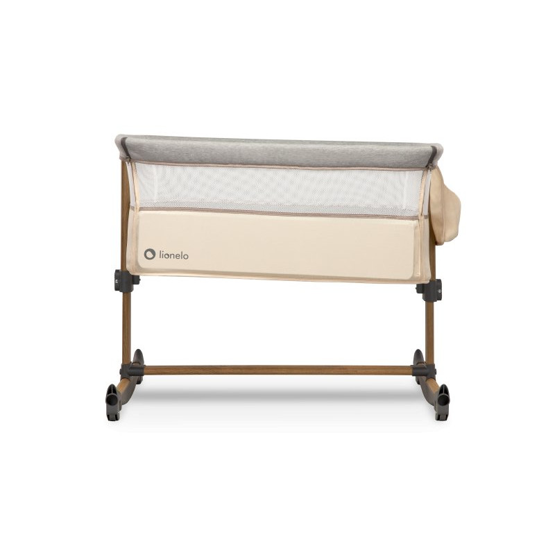 Ліжечко Lionelo Leonie Beige Sand - Приставне