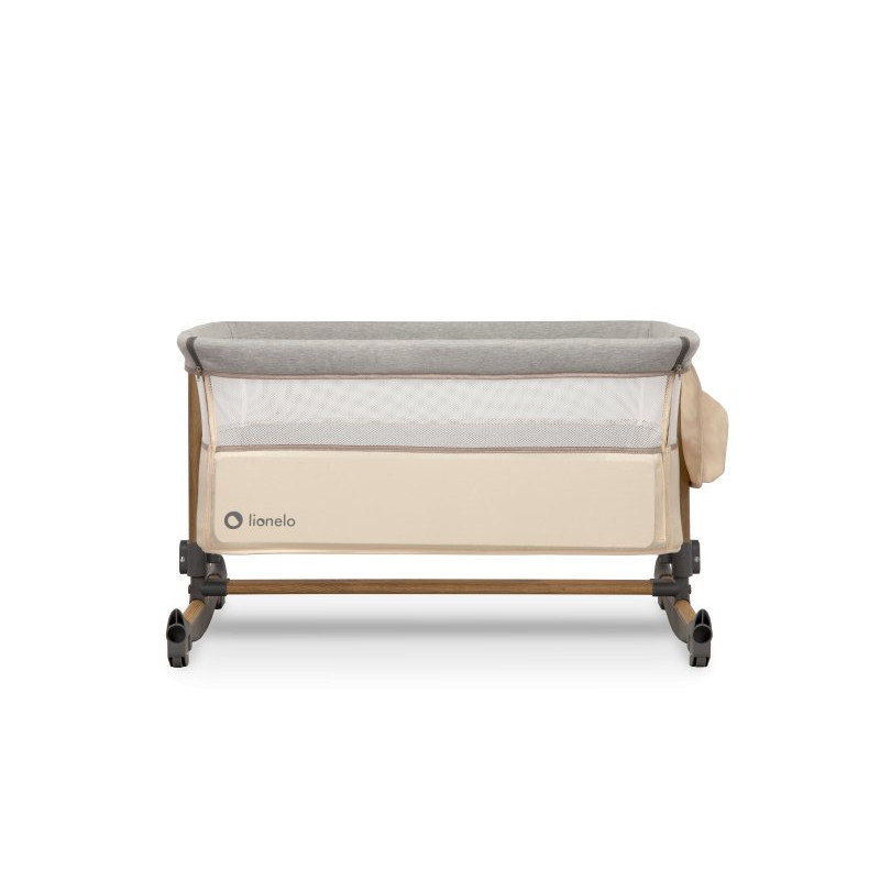 Ліжечко Lionelo Leonie Beige Sand - Приставне