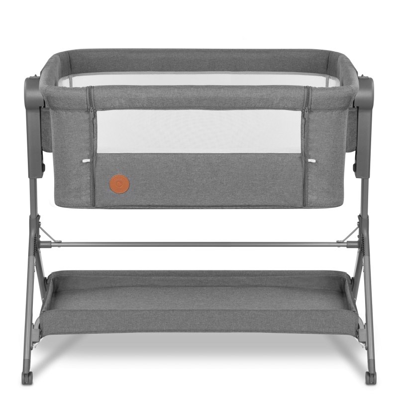 Ліжечко Lionelo Leonie Plus Grey Stone - Приставне