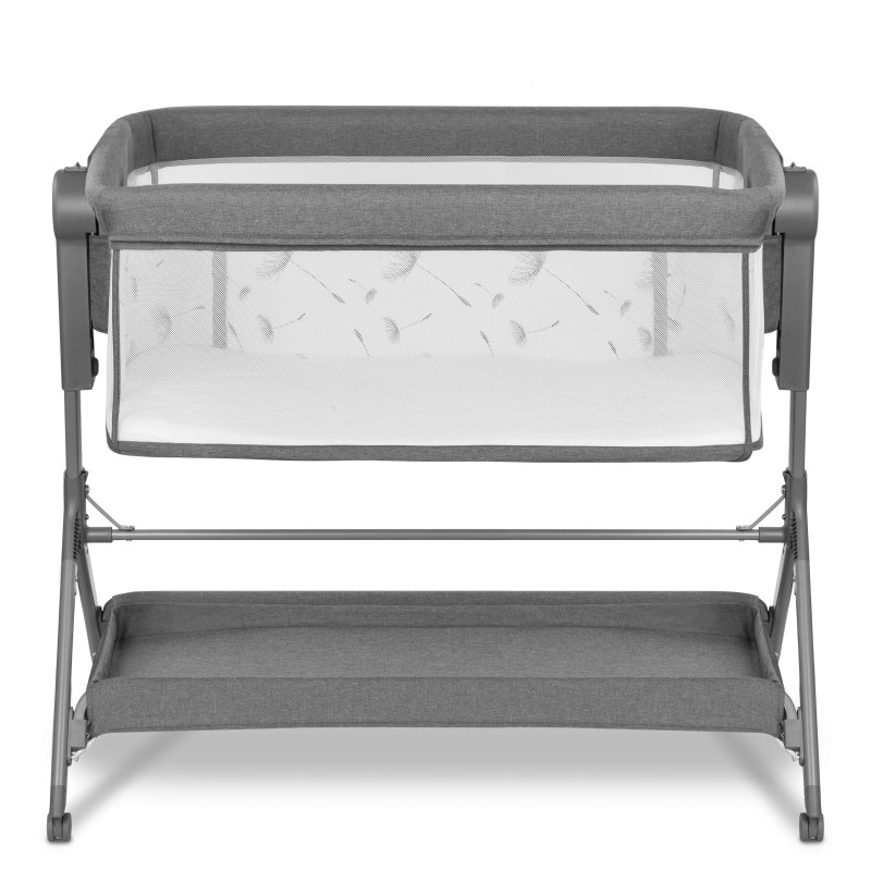 Ліжечко Lionelo Leonie Plus Grey Stone - Приставне