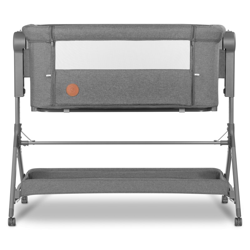 Ліжечко Lionelo Leonie Plus Grey Stone - Приставне