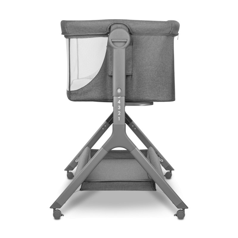 Ліжечко Lionelo Leonie Plus Grey Stone - Приставне