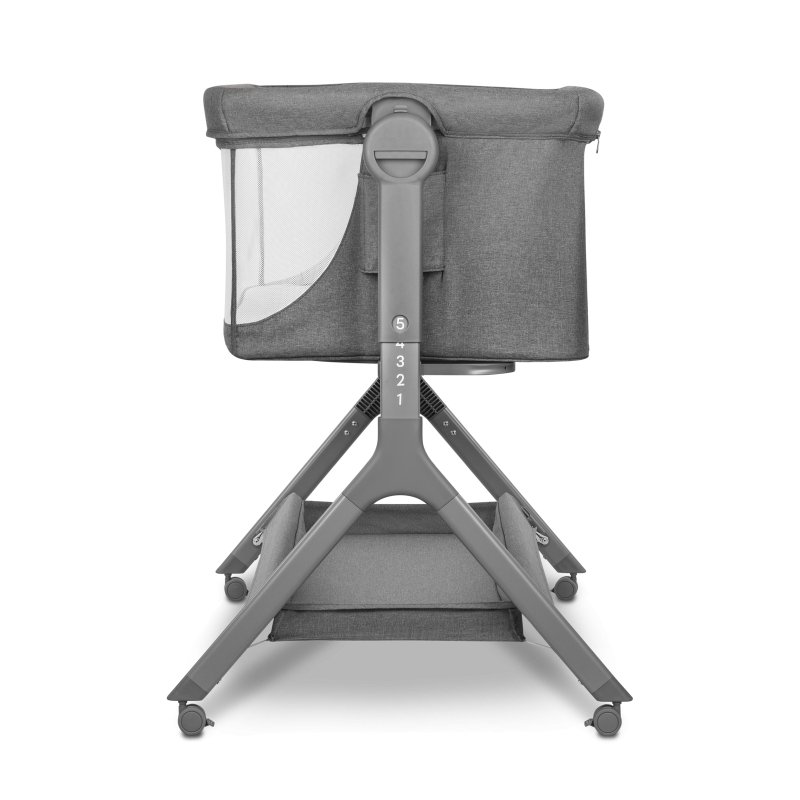 Ліжечко Lionelo Leonie Plus Grey Stone - Приставне