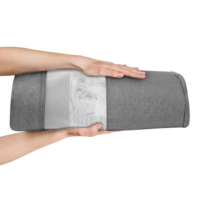 Ліжечко Lionelo Leonie Plus Grey Stone - Приставне