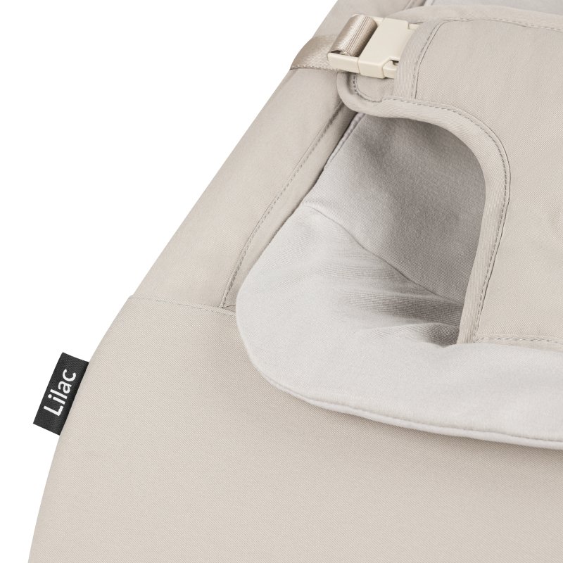 Крісло-гойдалка Lionelo Lilac Beige Sand