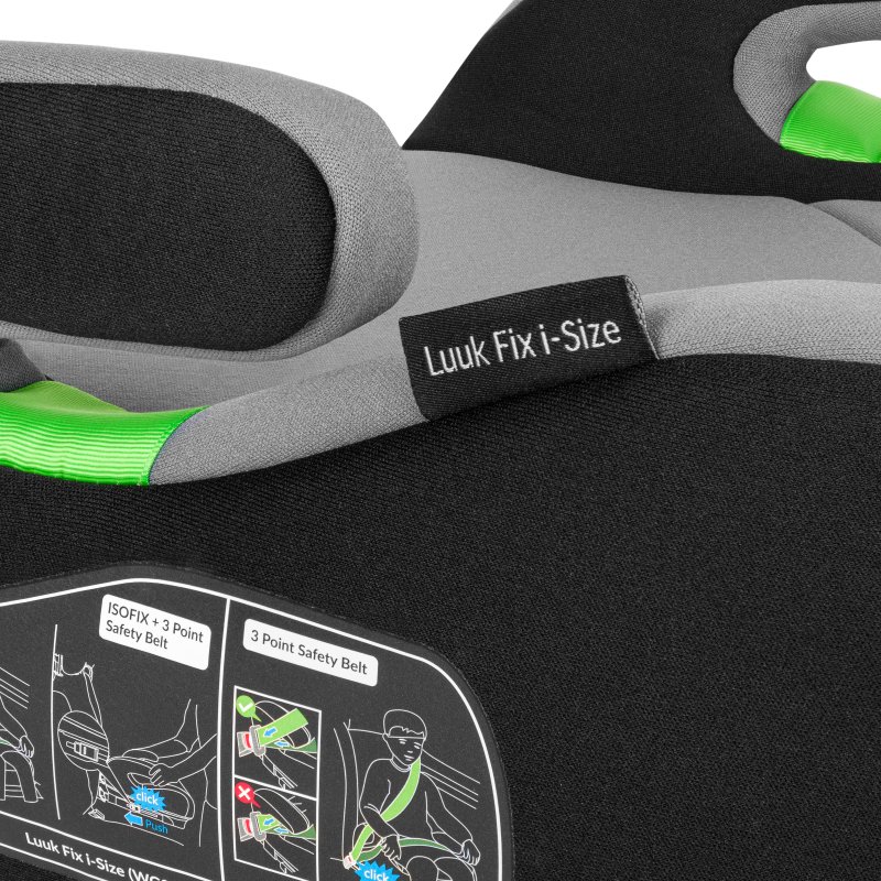 Автокрісло Lionelo Luuk Fix I-Size Grey Stone