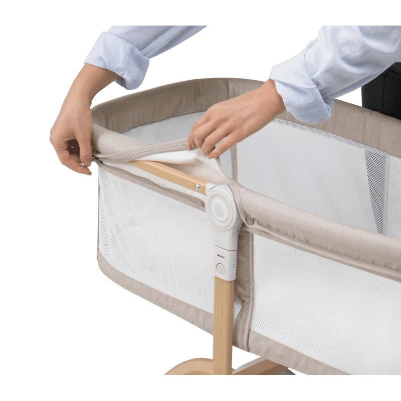 Ліжечко Lionelo Malin Evo Beige Natural - Колиска