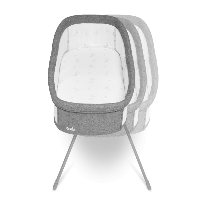 Ліжечко Lionelo Malin Grey Stone - з функцією колиски
