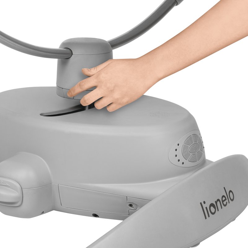 Крісло-гойдалка Lionelo Mell Grey Stone