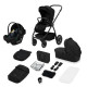 Універсальна коляска 3 в 1 Lionelo Meril Black Onyx