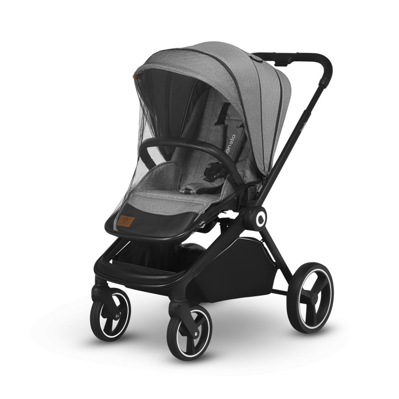 Універсальна коляска 2 в 1 Lionelo Mika сірий