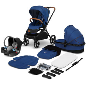 Універсальна коляска 3 в 1 Lionelo Mika Blue Navy