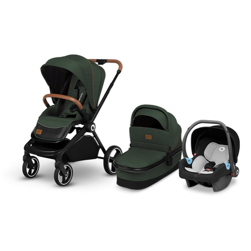 Універсальна коляска 3 в 1 Lionelo Mika Green Forest