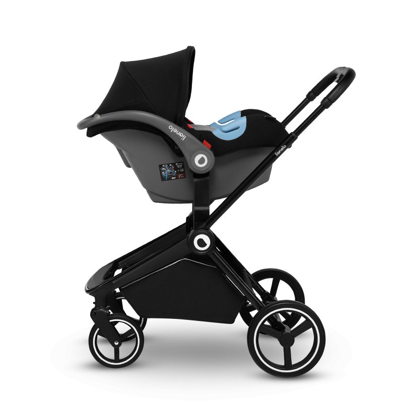 Універсальна коляска 3 в 1 Lionelo Mika Grey Graphite