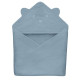 Пелюшка Lionelo Muslin Hooded Towel Grey Sky