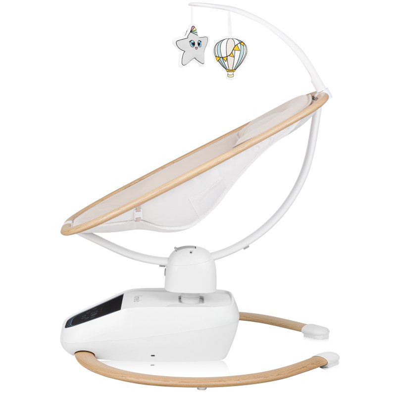 Крісло-гойдалка Lionelo Ola Beige Natural