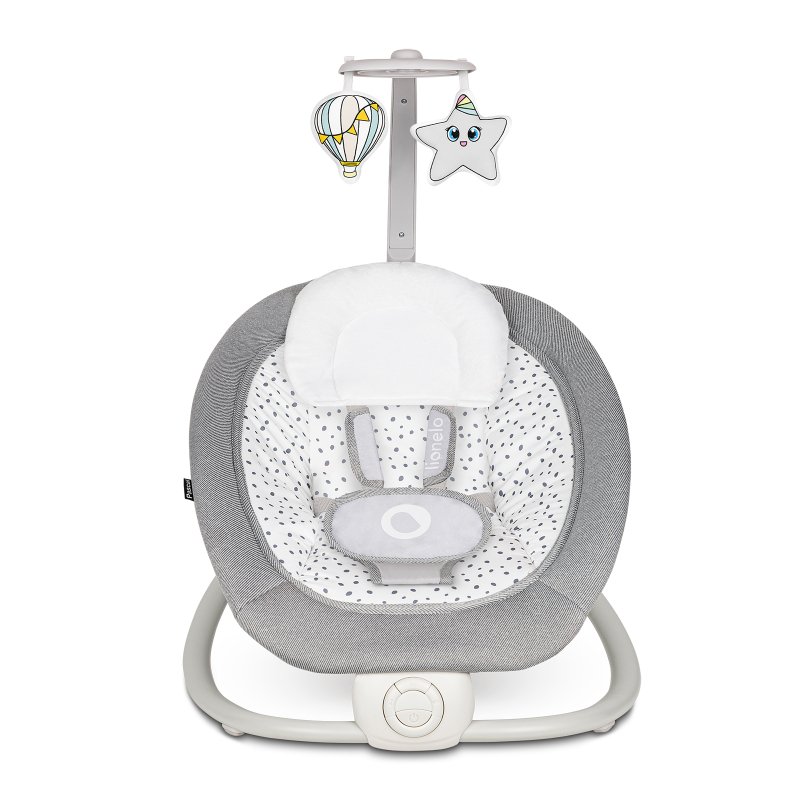 Шезлонг Lionelo Pascal Grey Dove Крісло-гойдалка