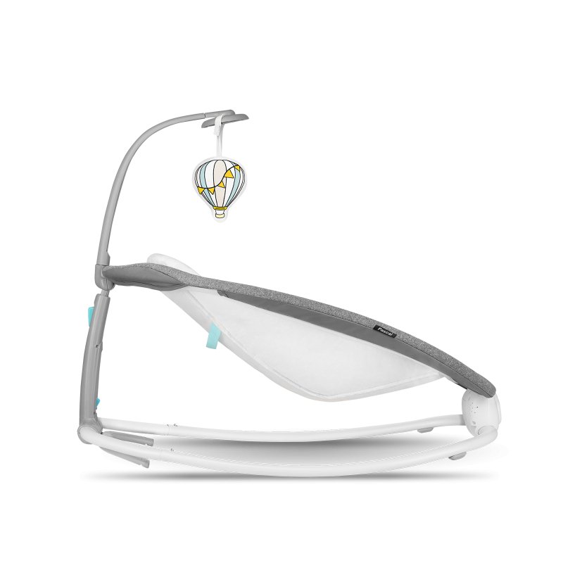 Шезлонг Lionelo Pascal Grey Scandi Крісло-гойдалка