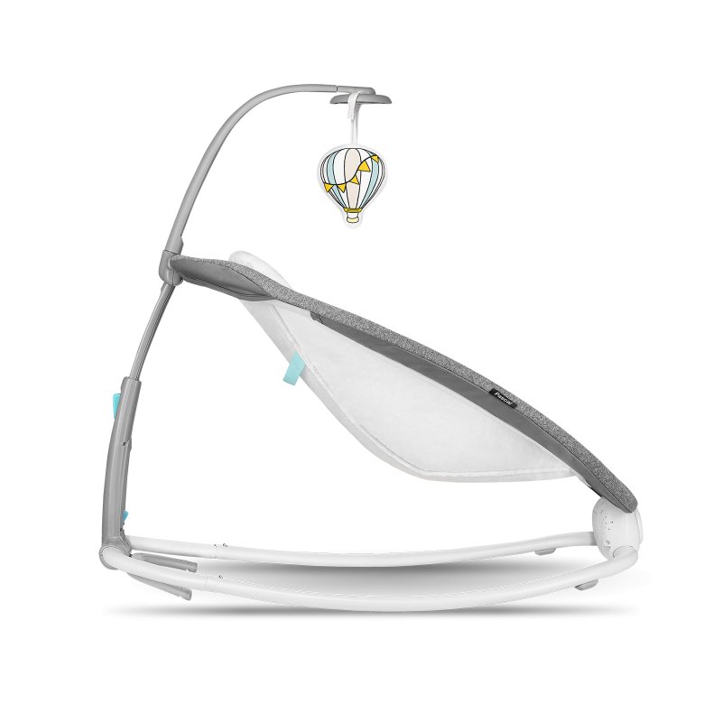 Шезлонг Lionelo Pascal Grey Scandi Крісло-гойдалка