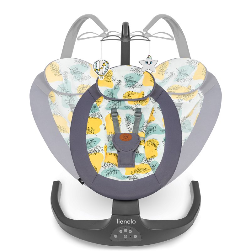 Шезлонг Lionelo Ralf Grey Concrete Крісло-гойдалка