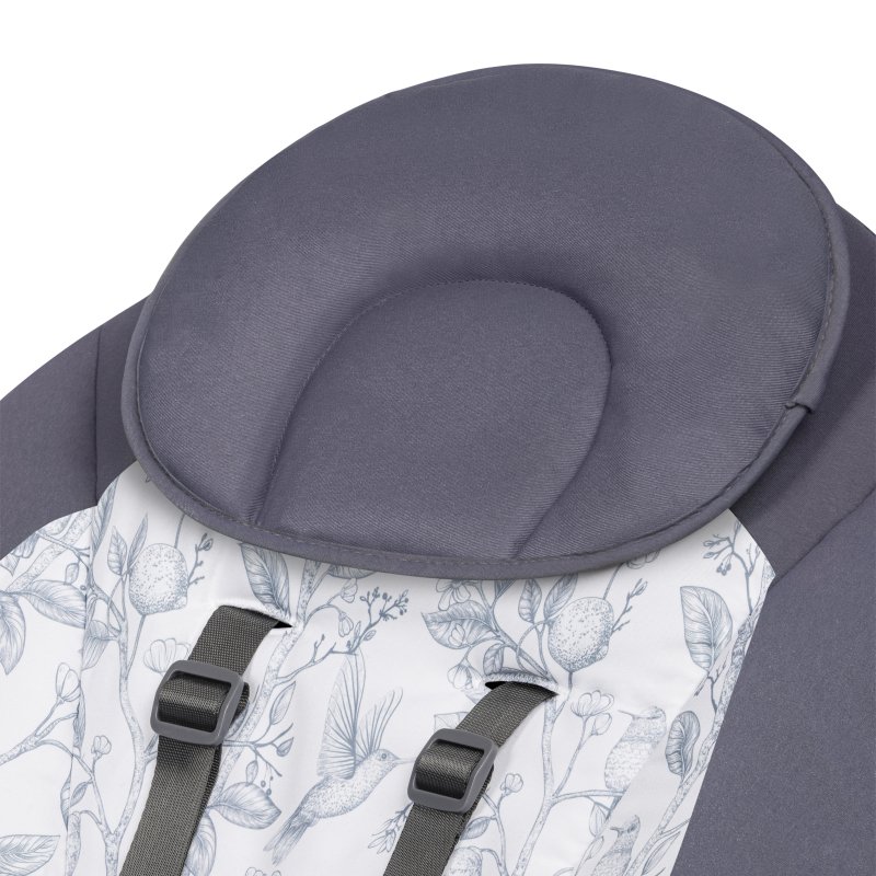 Шезлонг Lionelo Ralf Grey White Крісло-гойдалка