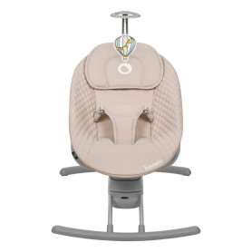Крісло-гойдалка Lionelo Rio Beige Latte