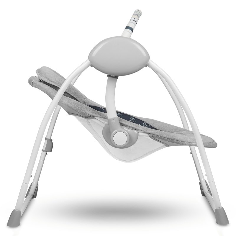 Шезлонг Lionelo Ruben Grey Graphite Крісло-гойдалка