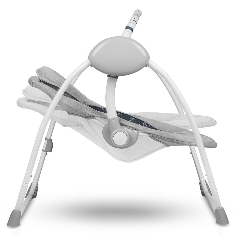 Шезлонг Lionelo Ruben Grey Graphite Крісло-гойдалка