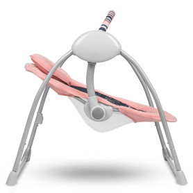 Шезлонг Lionelo Ruben Pink Крісло-Гойдалка