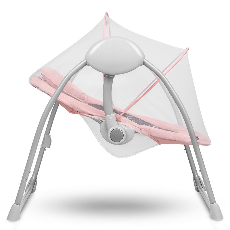 Шезлонг Lionelo Ruben Pink Крісло-гойдалка