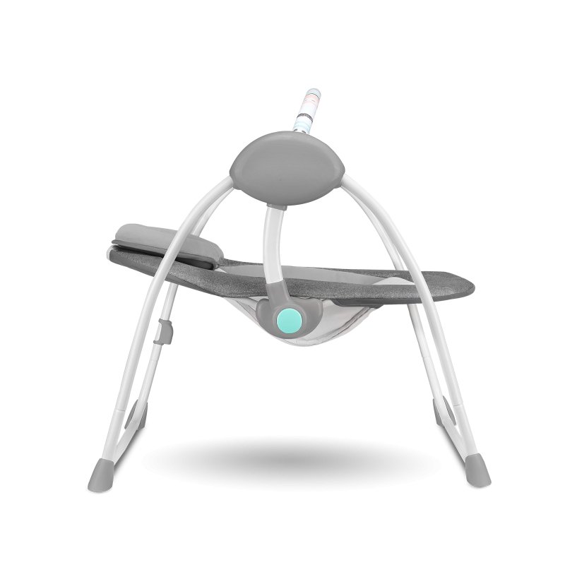 Шезлонг Lionelo Ruben Stone Grey Turquoise Крісло-гойдалка