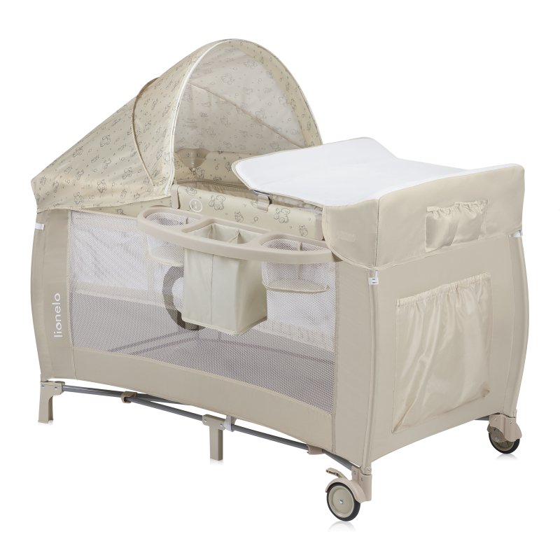 Ліжечко Lionelo Sven Plus Beige Latte - Дорожнє