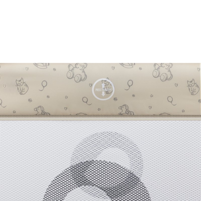 Ліжечко Lionelo Sven Plus Beige Latte - Дорожнє