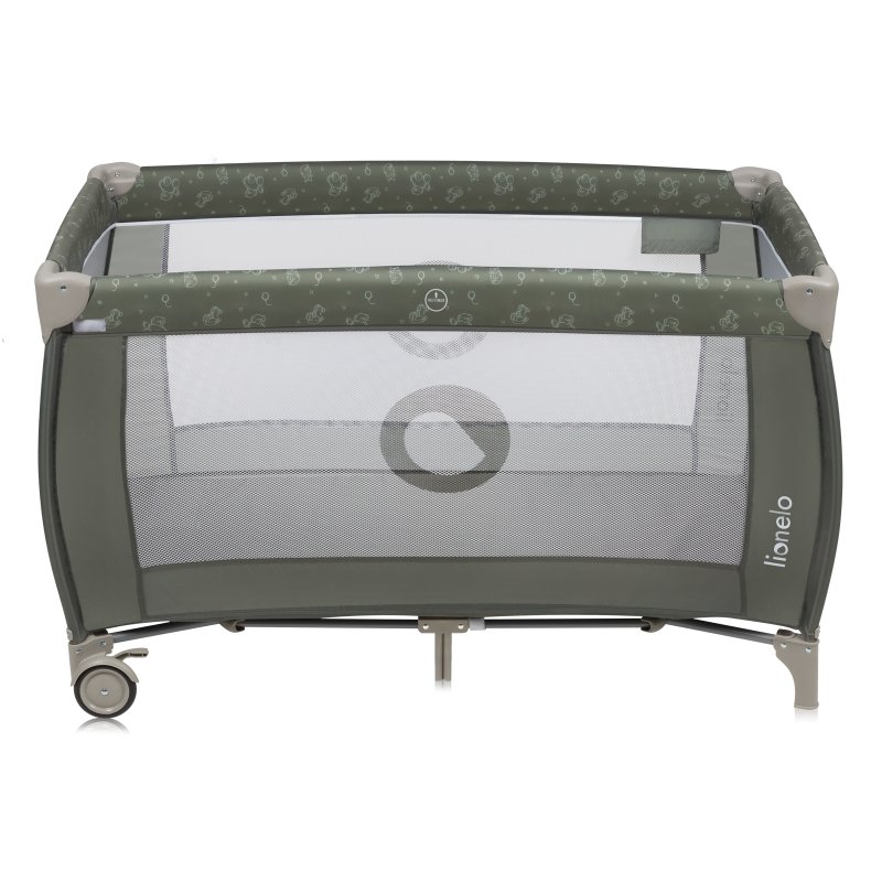 Ліжечко Lionelo Sven Plus Beige Olive Дорожнє
