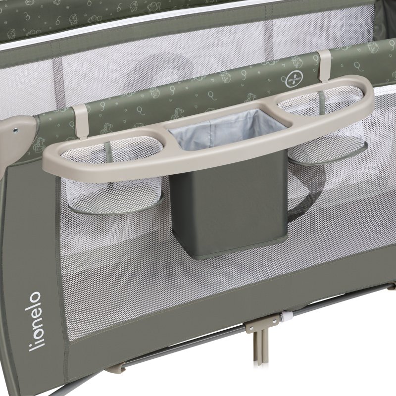 Ліжечко Lionelo Sven Plus Beige Olive Дорожнє