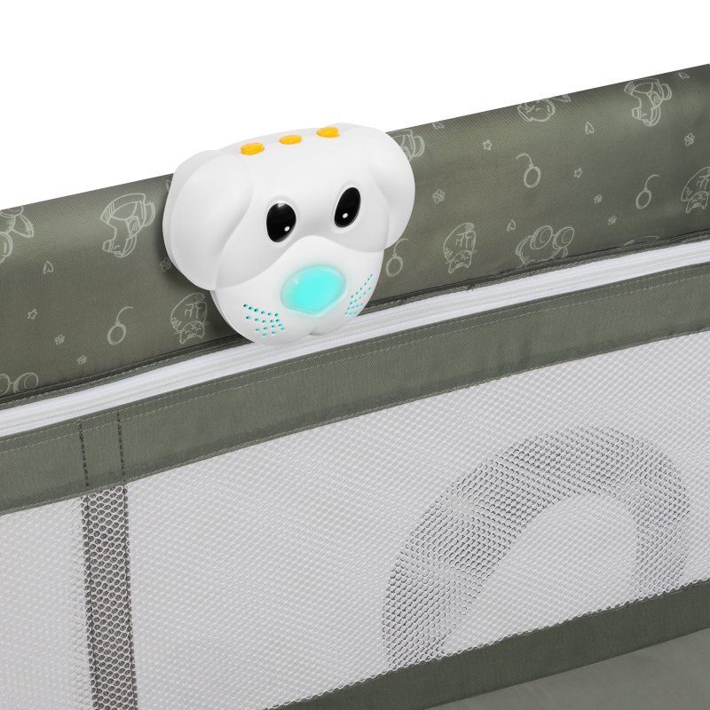 Ліжечко Lionelo Sven Plus Beige Olive Дорожнє