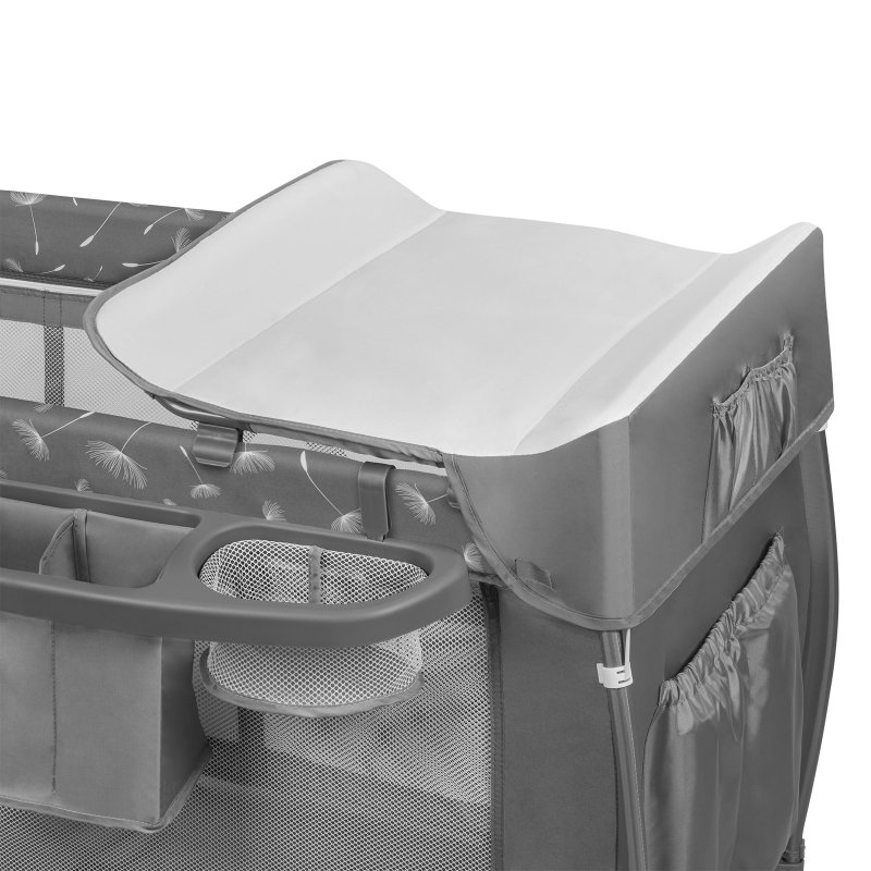 Ліжечко Lionelo Sven Plus Grey Concrete Дорожнє