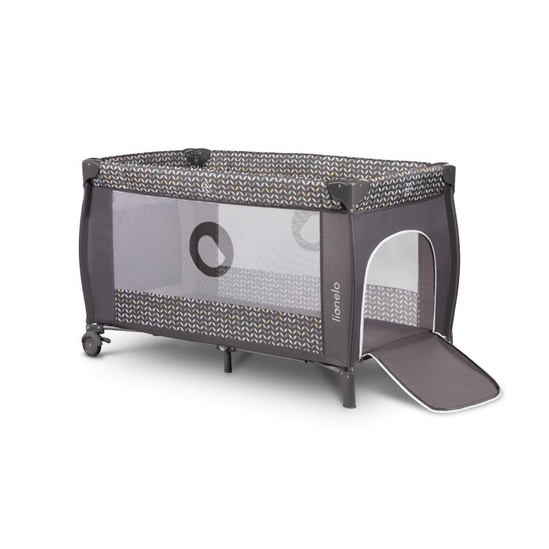 Ліжечко Lionelo Sven Plus Grey Scandi - Дорожнє