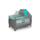 Ліжечко Lionelo Sven Plus Turquoise/Grey - Дорожнє