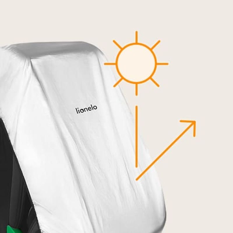 Чохол Lionelo Thermalcover Silver - Сонцезахисний для автокрісла