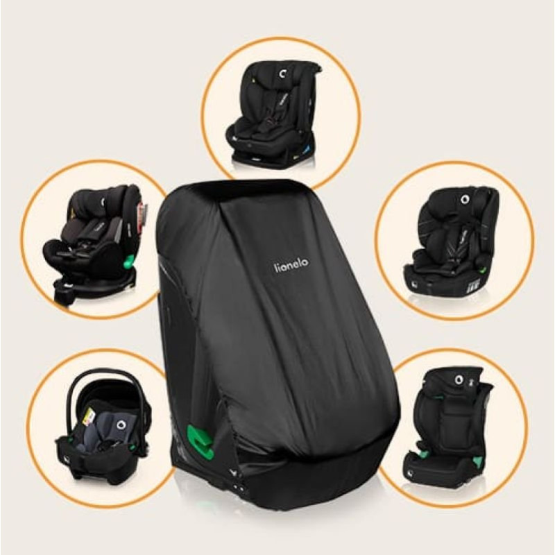 Чохол Lionelo Thermalcover Silver - Сонцезахисний для автокрісла