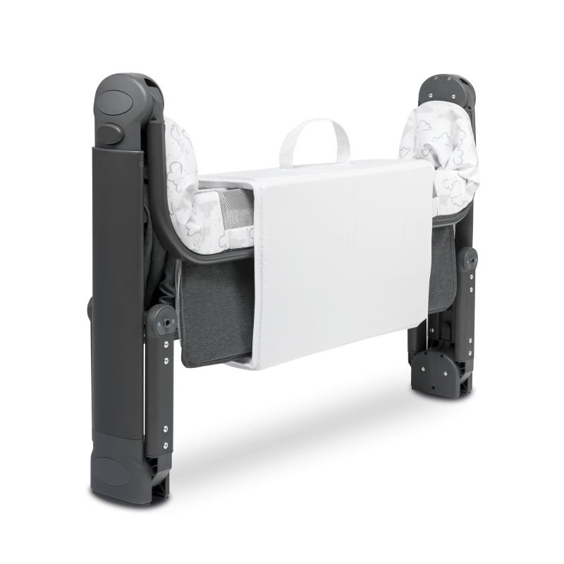 Ліжечко Lionelo Timon Graphite - Приставне