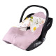 Ковдра Lionelo Travel Swaddle Blanket Pink Flower Бамбукова