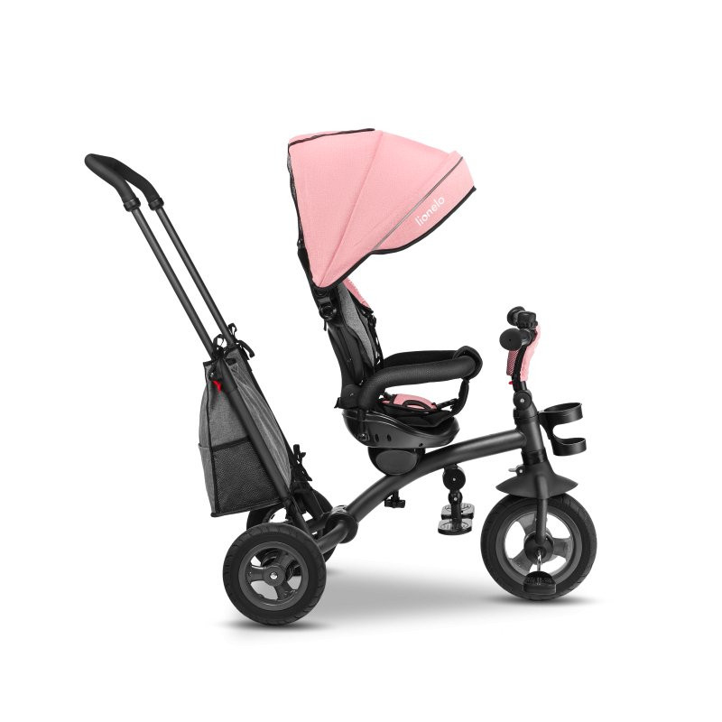 Велосипед Lionelo Tris Candy Rose/Grey - триколісний велосипед