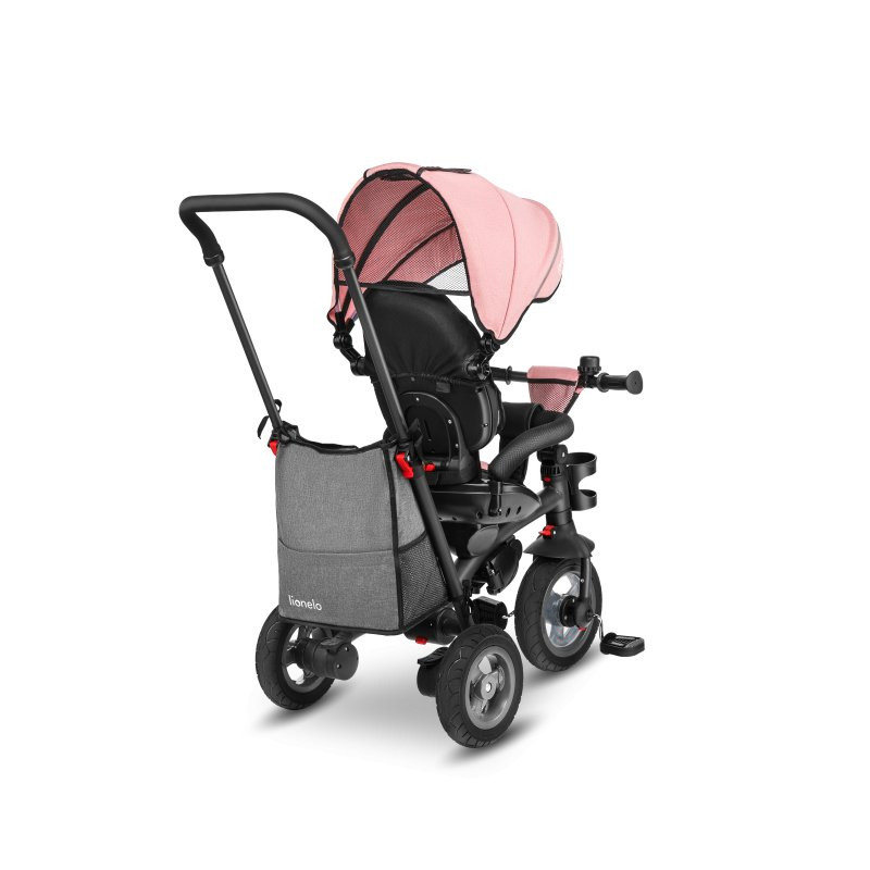 Велосипед Lionelo Tris Candy Rose/Grey - триколісний велосипед