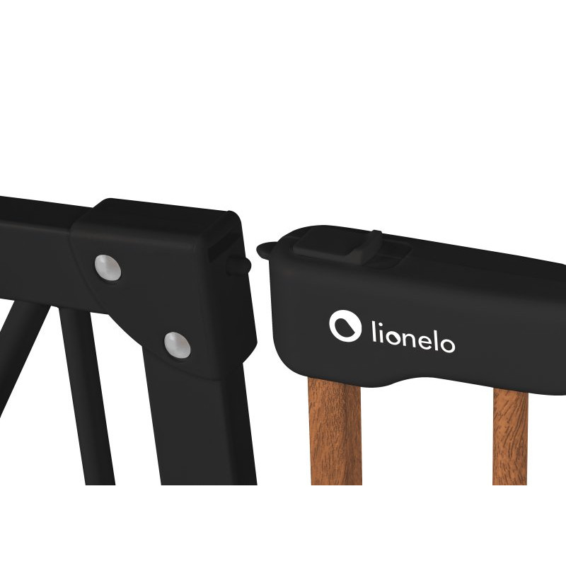 Барєр безпеки Lionelo Truus Slim Black Carbon Natural