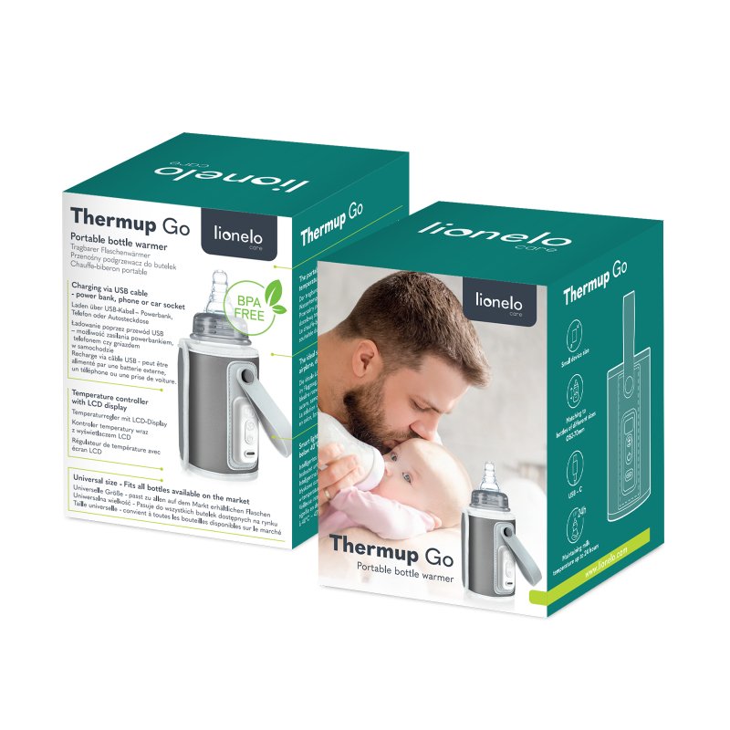 Підігрівач Lionelo Thermup Go Grey Silver