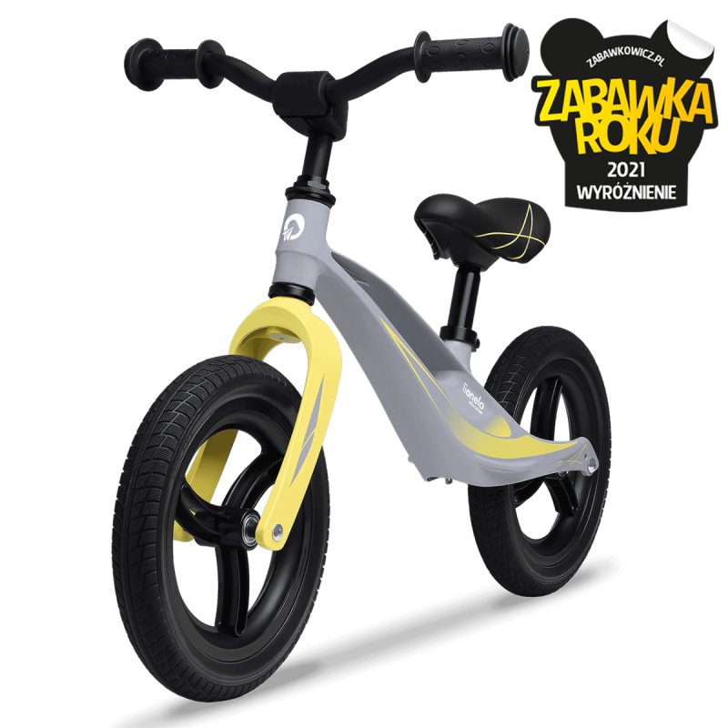 Біговел Lionelo Bart Tour Grey Stone - від 2-х років